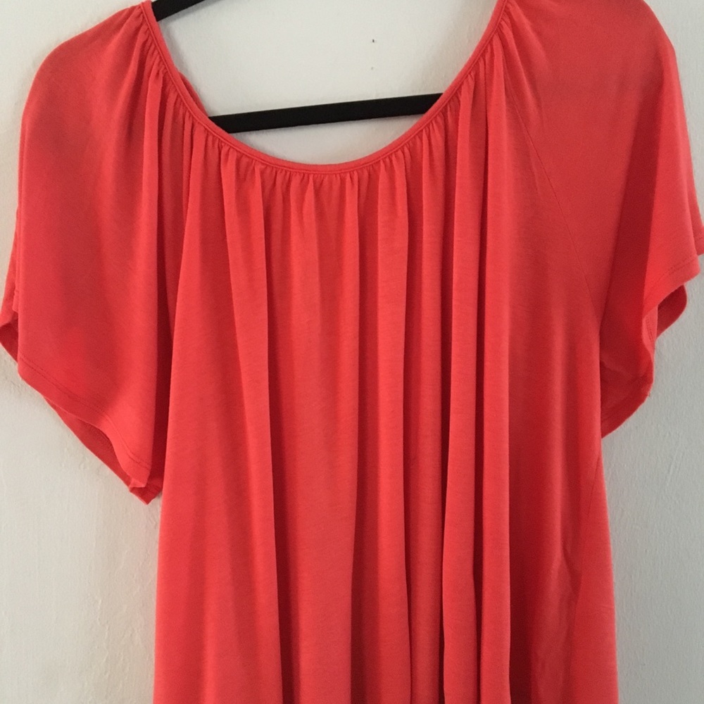 Lush Coral summer shirt XL